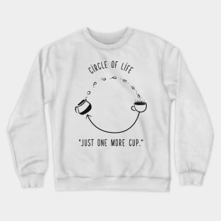 Roasted Coffee Circle Of Life Crewneck Sweatshirt